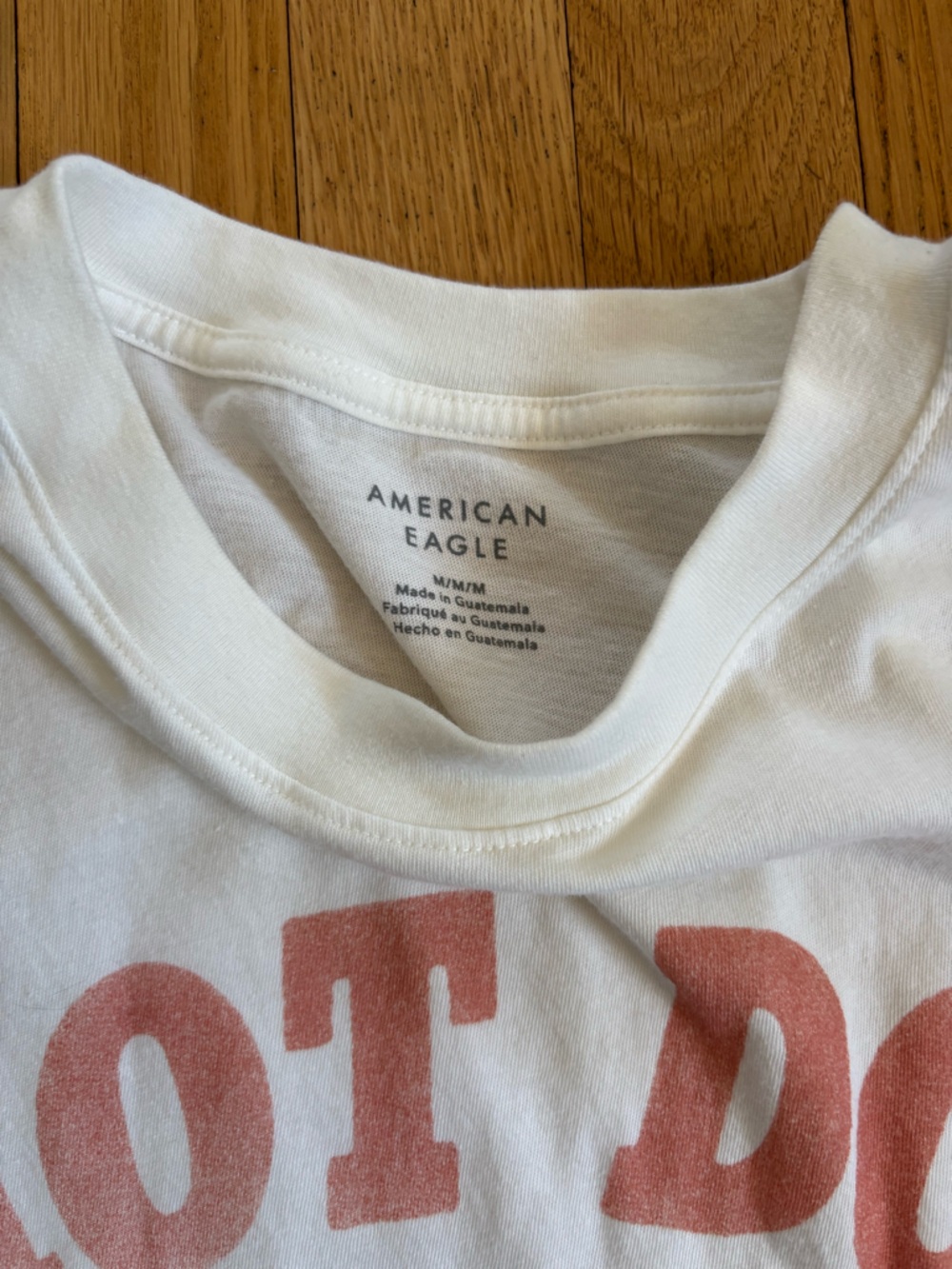 AE oversized Hot Dog Eating Champion Shirt - Picture 2 of 7